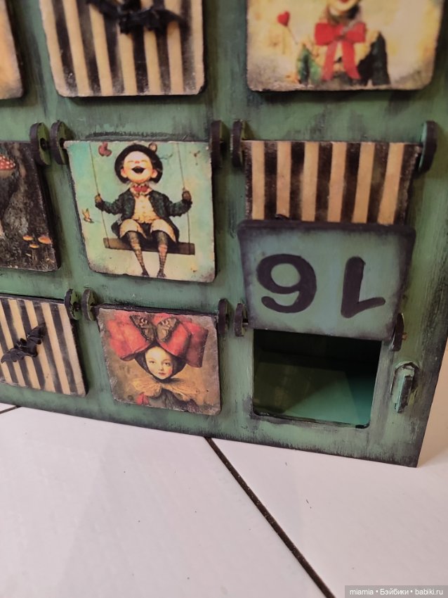 Адвент календарь с мухоморами и мышами (фото 7)