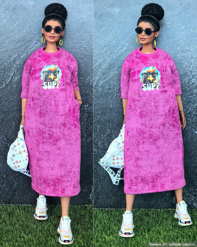 Платье для пышки Барби — Одежда для кукол