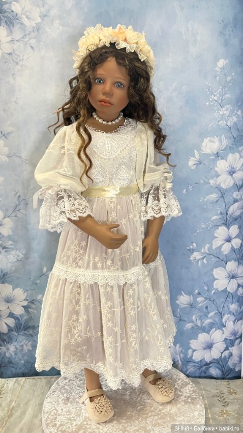 Кристин Оранж 95 см ооак — Фарфоровые куклы (фото 7)