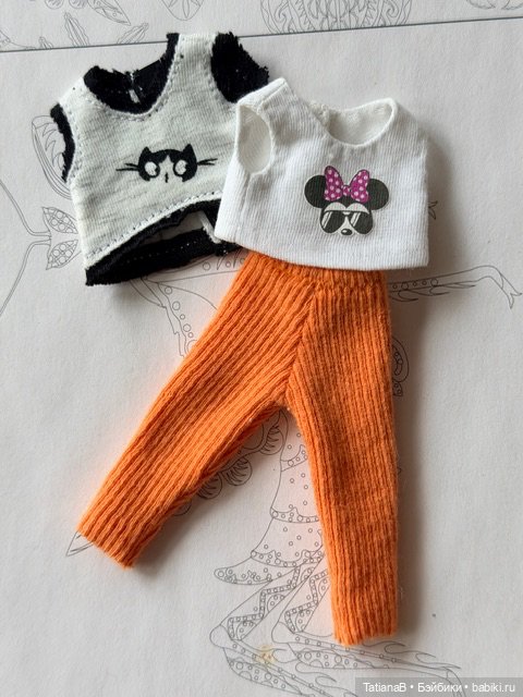 Лот одежды для маленьких кукол (фото 3)