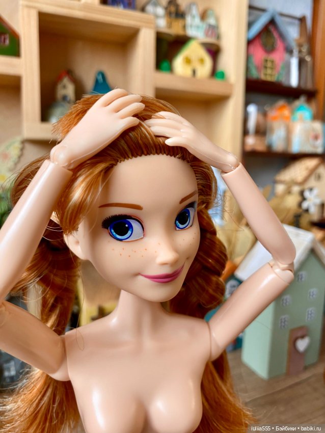 Эльза на шарнирном теле и голова Анны (фото 5)