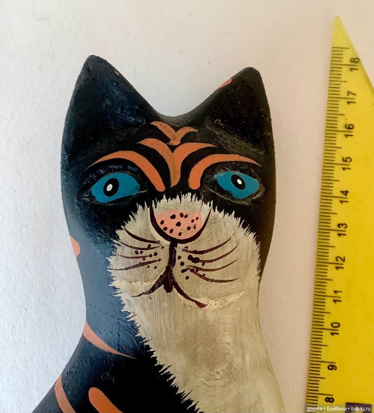 Кошка из дерева — Статуэтки (фото 6)