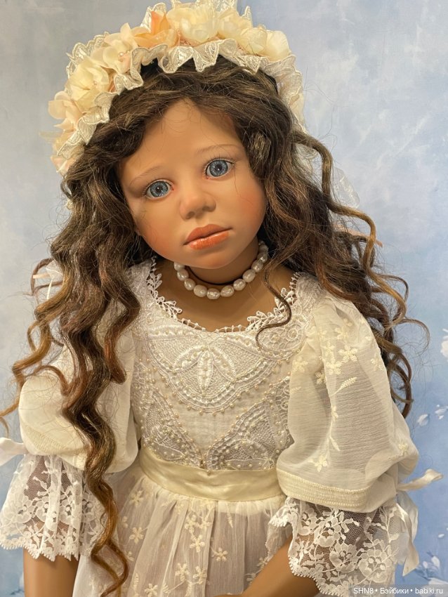 Кристин Оранж 95 см ооак — Фарфоровые куклы (фото 10)
