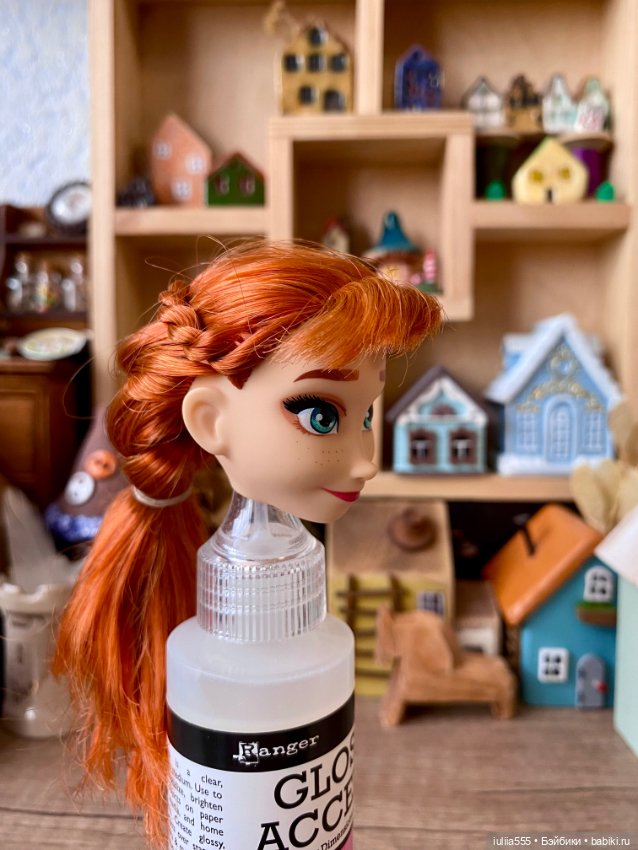 Эльза на шарнирном теле и голова Анны