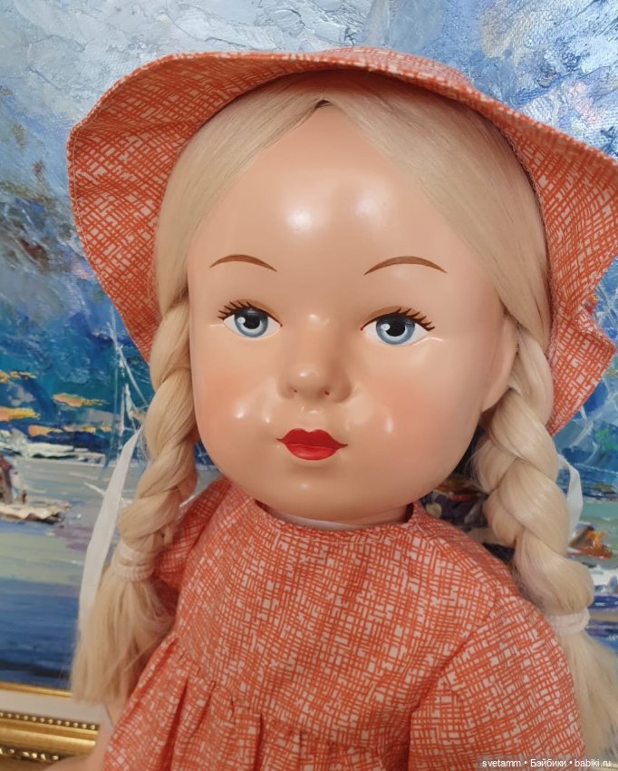Кукла, Фабрика Нахабино — Винтажные куклы и игрушки детства (фото 2)