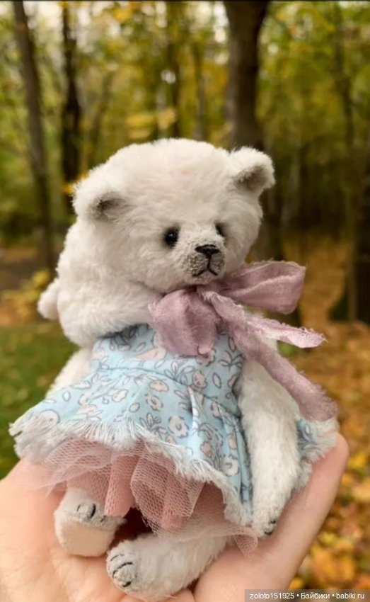Мишка тедди Лея — Авторские игрушки (фото 5)