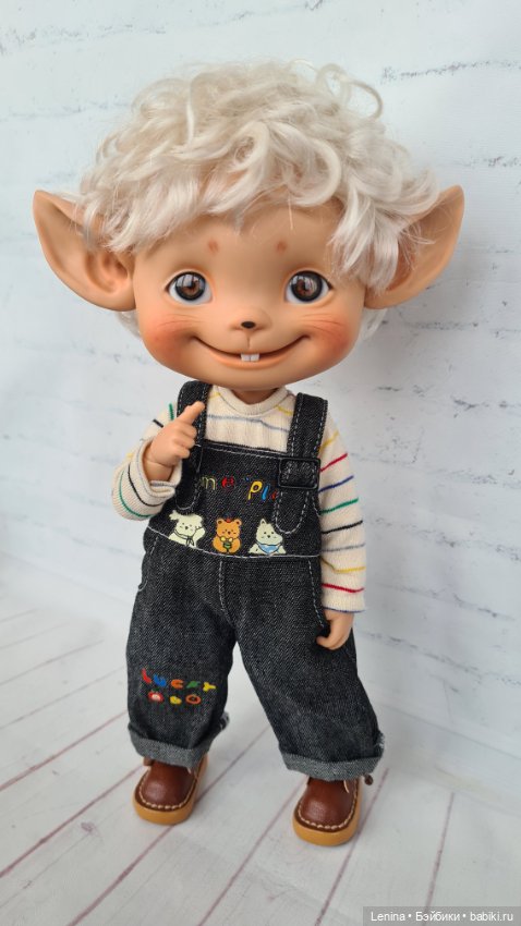 Продаю большого мышонка Loy от Lucy doll в цвете тан