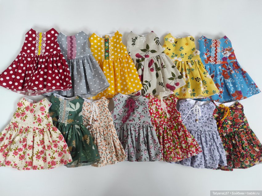 Платья на кукол СССР и современных (фото 3)