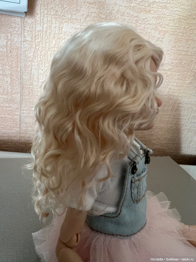 Парик для кукол Иден/Войд ростом 28 см (фото 3)