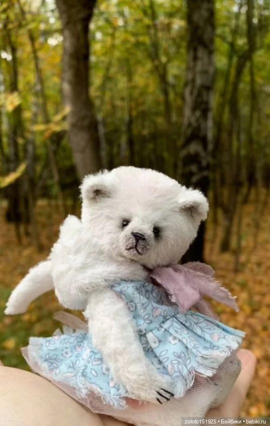 Мишка тедди Лея — Авторские игрушки (фото 6)