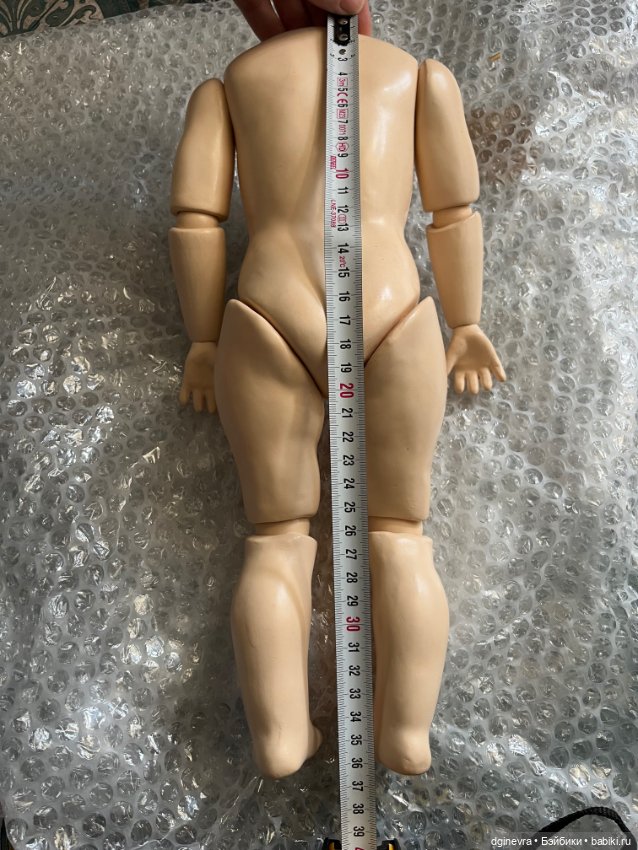 Тело для антикварной куклы, реплика (фото 4)