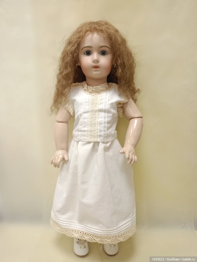 Реплика антикварной куклы Jumeau (фото 7)