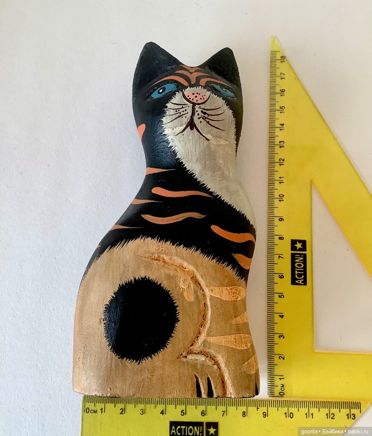 Кошка из дерева — Статуэтки (фото 5)