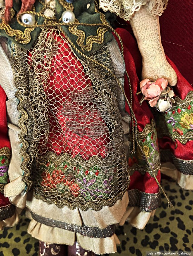 Антикварная кукла в русском? наряде (фото 8)
