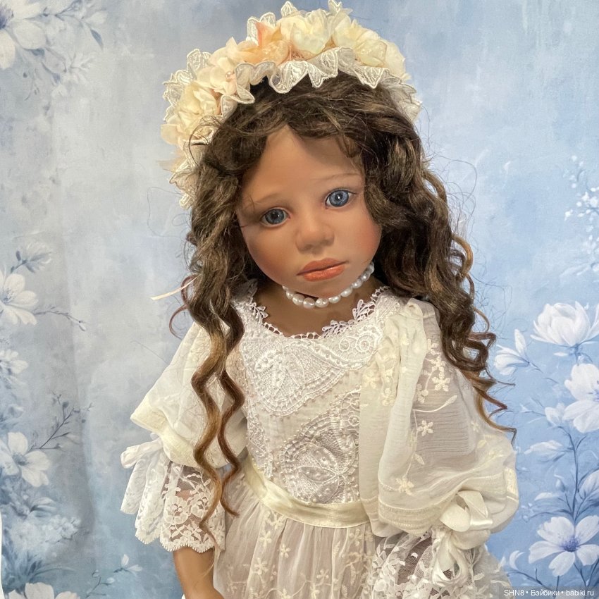 Кристин Оранж 95 см ооак — Фарфоровые куклы (фото 8)