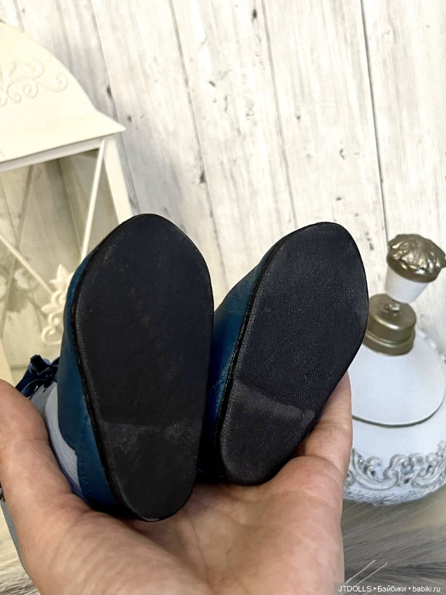 Сапожки для антикварной куклы (фото 4)