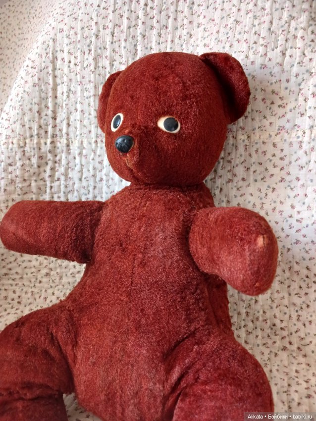 Мишка СССР — Винтажные куклы и игрушки детства (фото 4)
