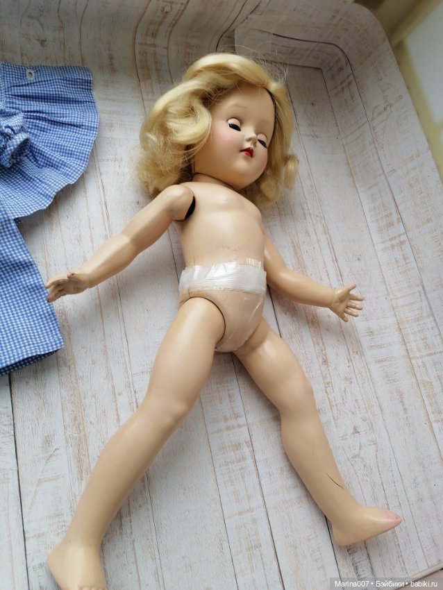 Винтажная куколка от Идеал (фото 5)