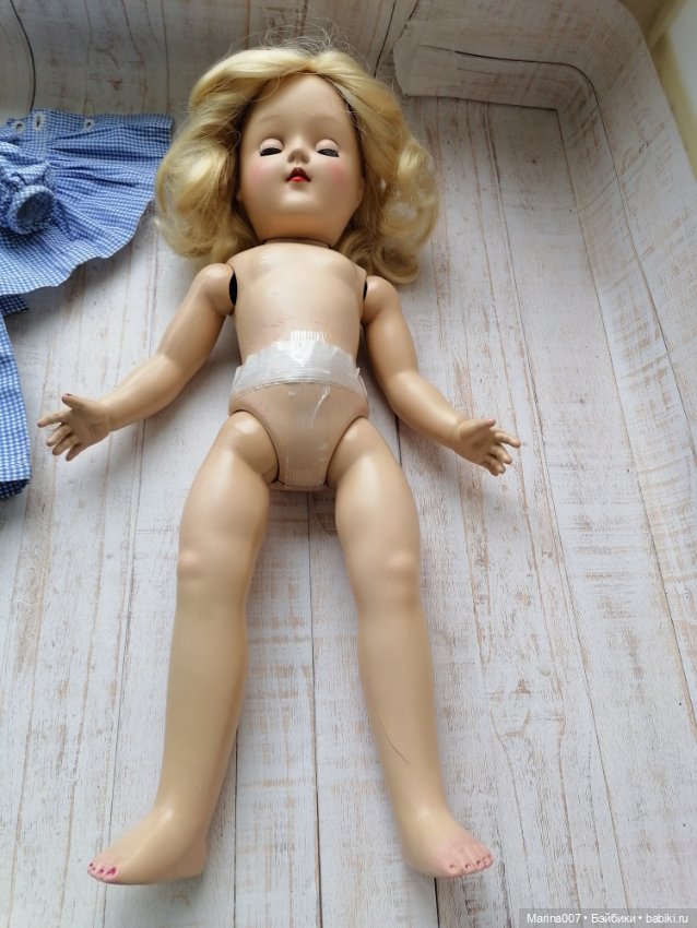Винтажная куколка от Идеал (фото 4)