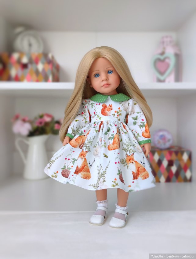 Платья для кукол Готц 50 и 36 см (фото 3)