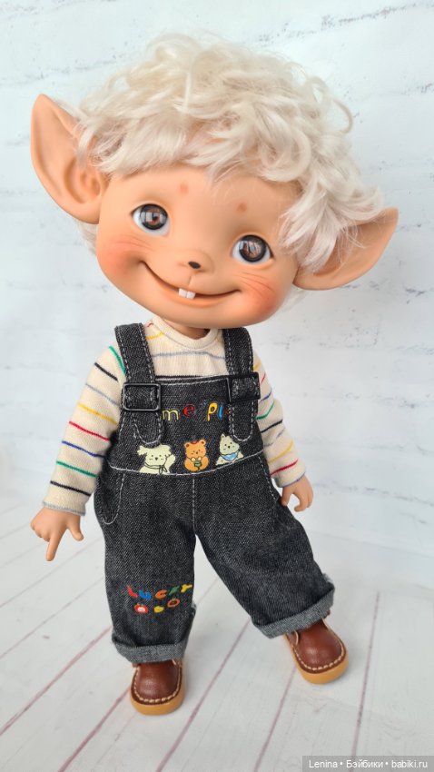 Продаю большого мышонка Loy от Lucy doll в цвете тан (фото 3)