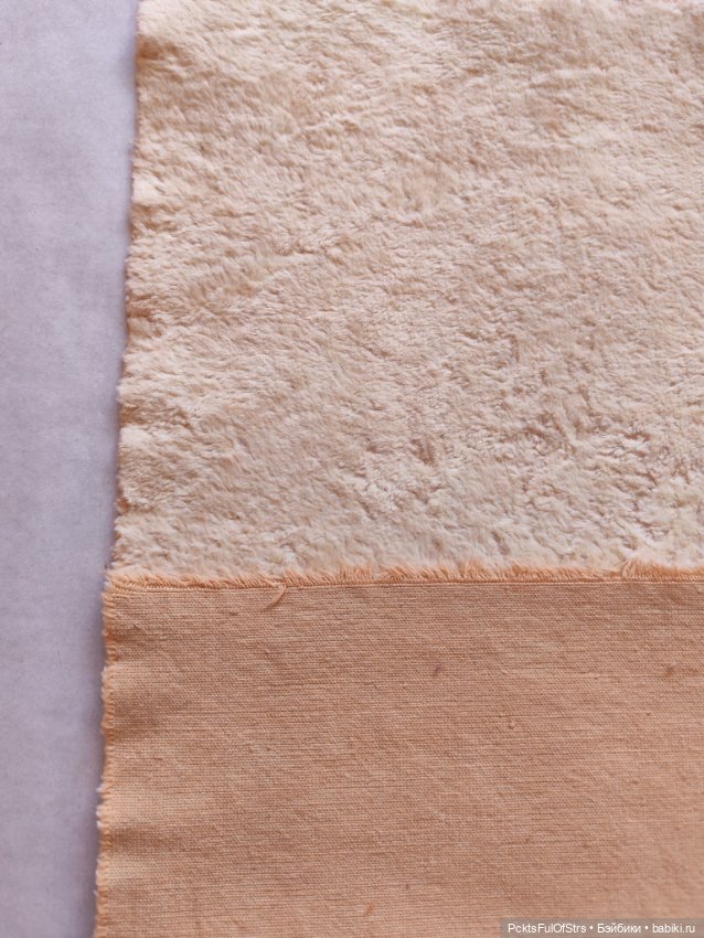 Плюш винтажный ручного окрашивания (фото 3)