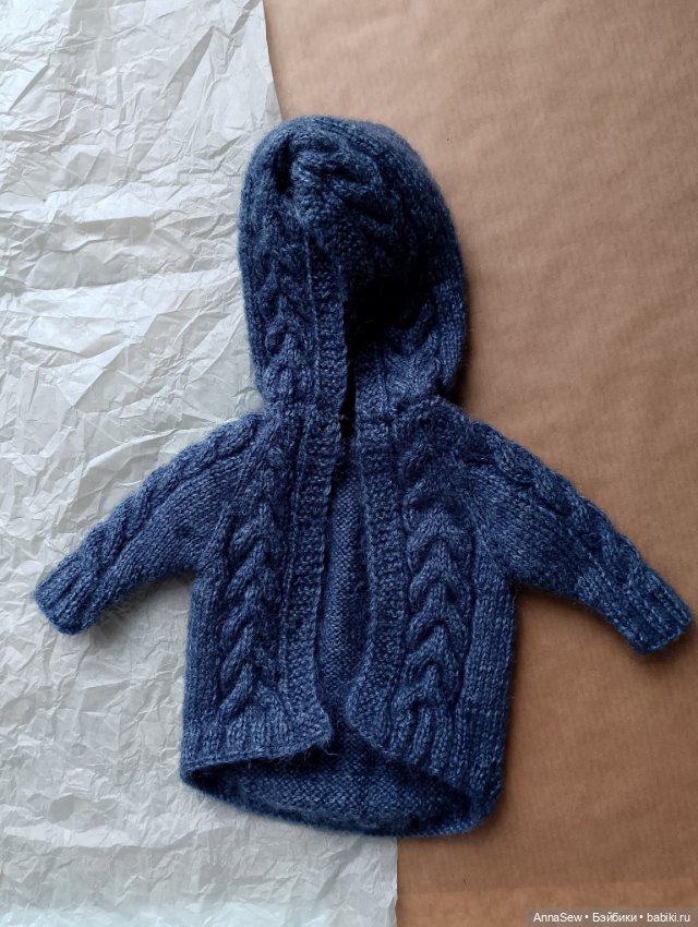 Вязаный кардиган для кукол Паола Рейна 32 (фото 8)