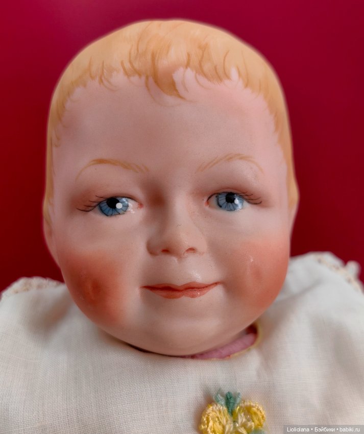 Редкая кукла Солнышко от Garrard. Фарфор. 1983 год (фото 10)