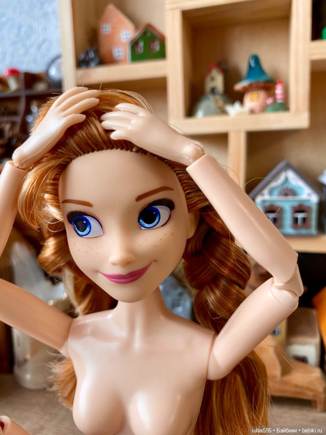 Эльза на шарнирном теле и голова Анны (фото 4)