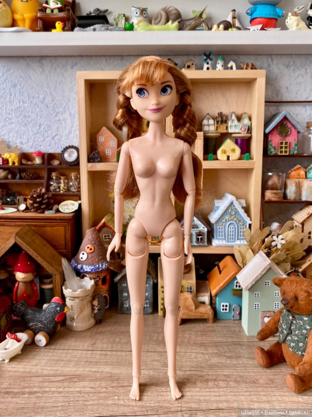 Эльза на шарнирном теле и голова Анны (фото 9)