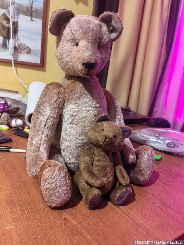 Медведь Мирон — Авторские игрушки (фото 3)