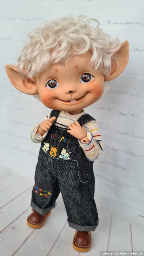 Продаю большого мышонка Loy от Lucy doll в цвете тан (фото 2)