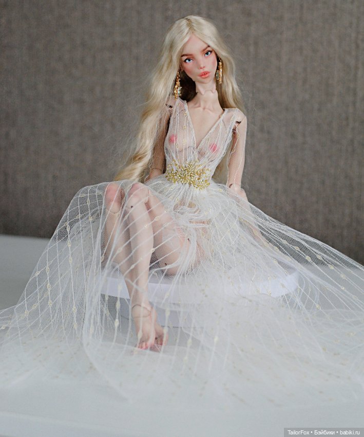 Платье для Химеры ✨ Брызги пены морской, сверкающие на солнце (фото 3)