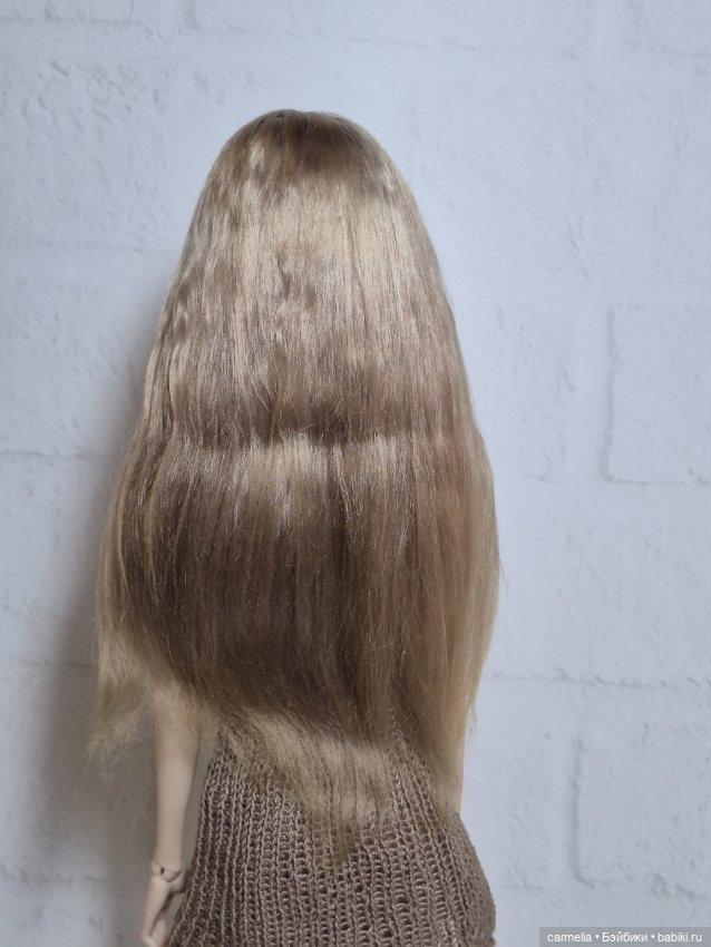 Парик для кукол Анны Добряковой и аналогичных (фото 3)