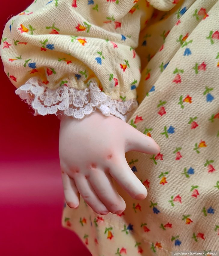 Редкая кукла Солнышко от Garrard. Фарфор. 1983 год (фото 3)