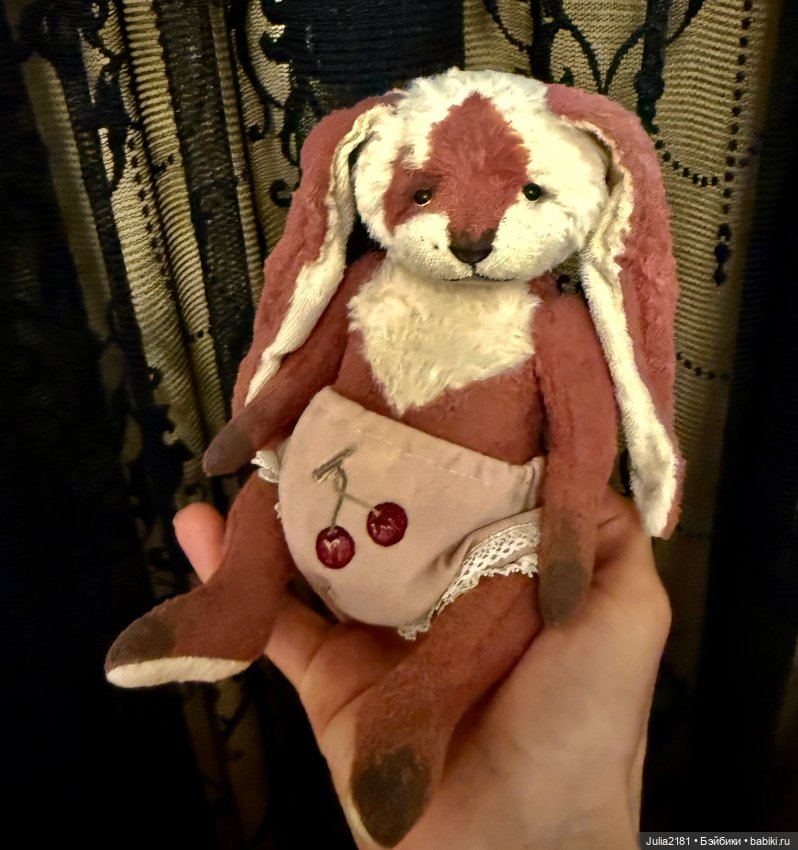 Коллекционная игрушка,Тедди Зайка