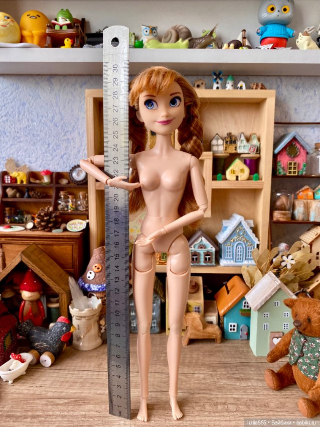 Эльза на шарнирном теле и голова Анны (фото 3)