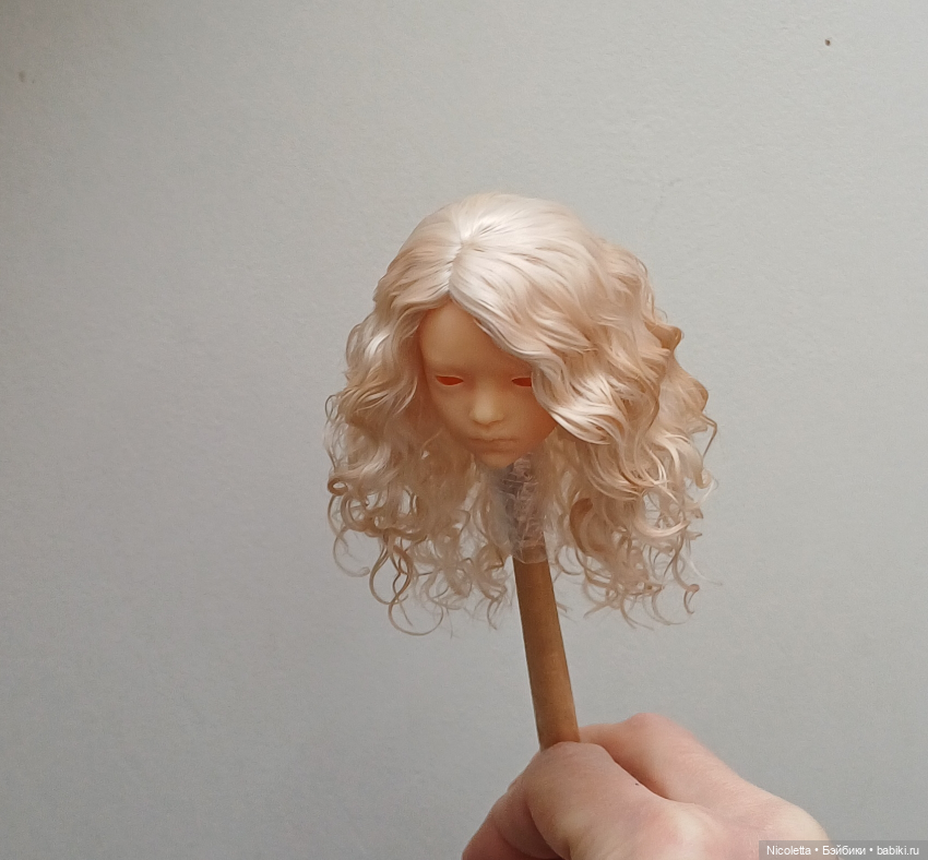 Парик для кукол Иден/Войд ростом 28 см (фото 5)