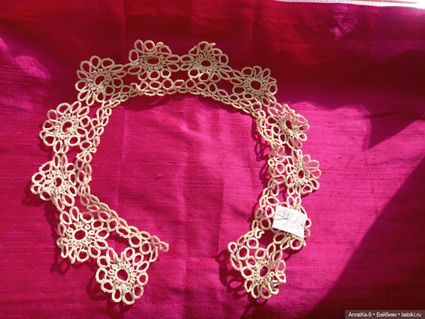 Фриволите антикварное кружево (фото 2)