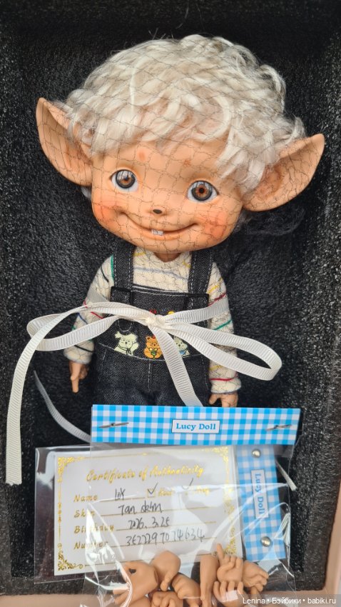 Продаю большого мышонка Loy от Lucy doll в цвете тан (фото 5)