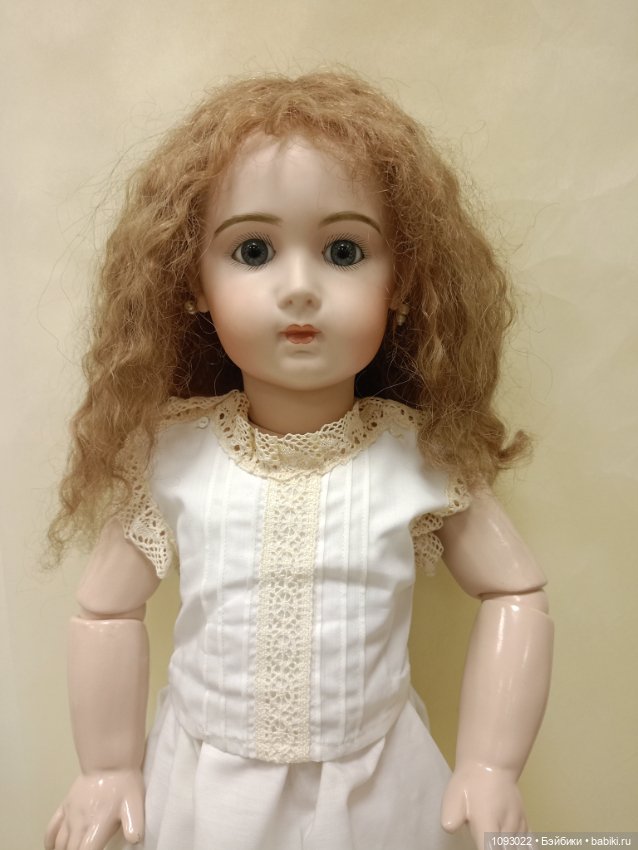 Реплика антикварной куклы Jumeau (фото 6)