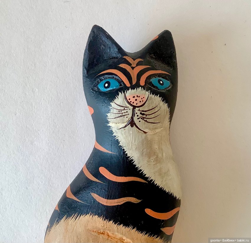 Кошка из дерева — Статуэтки (фото 4)