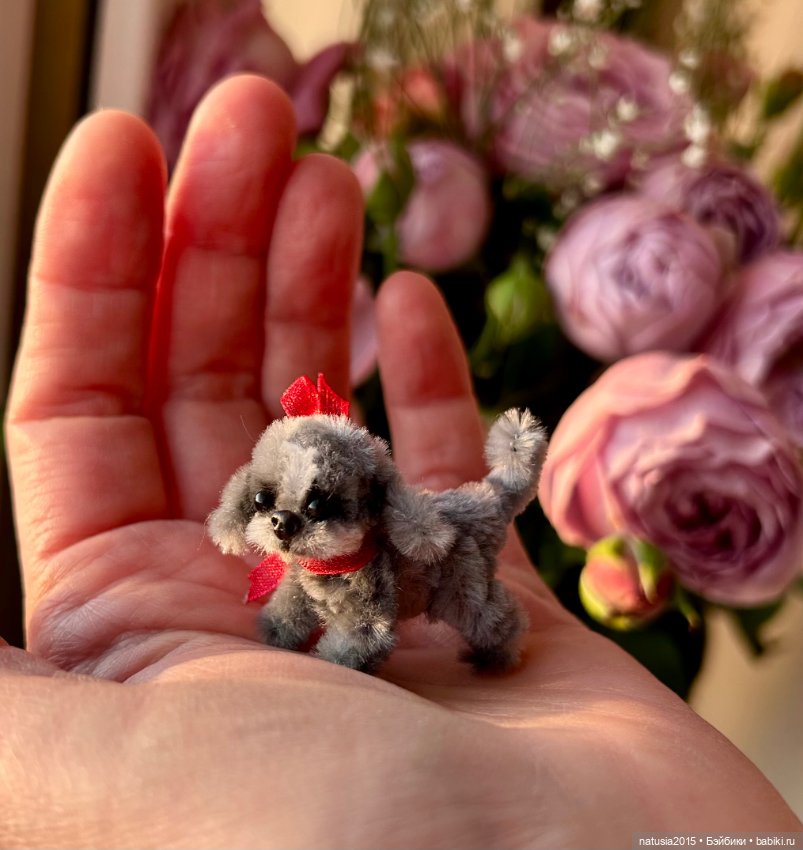 Щенок из пушистой проволоки (фото 4)