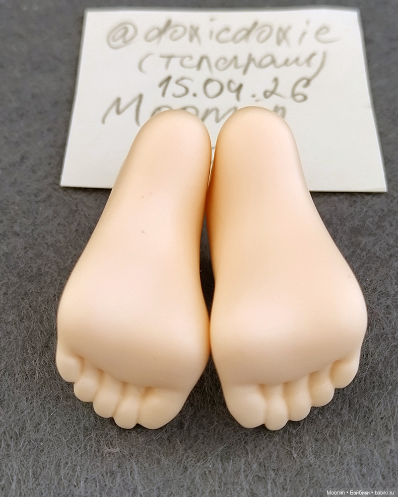 Каблучные (супервысокие, Kill-heeled feet) стопы для MiniFee Active Line (фото 8)