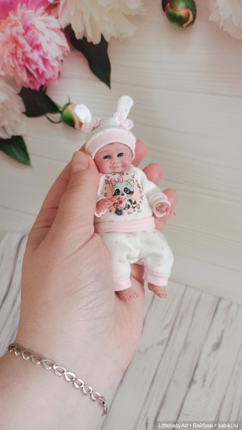Силиконовая малышка 11 см (фото 2)