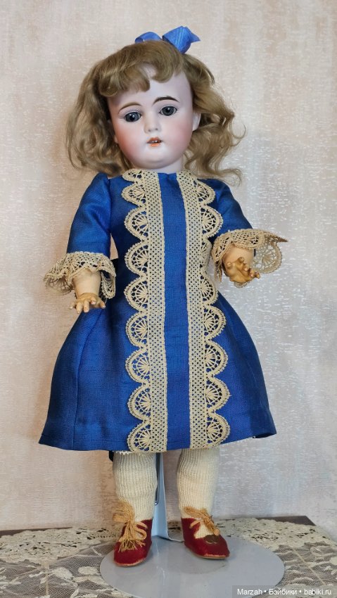Немецкая антикварная куколка Mystery doll (фото 5)