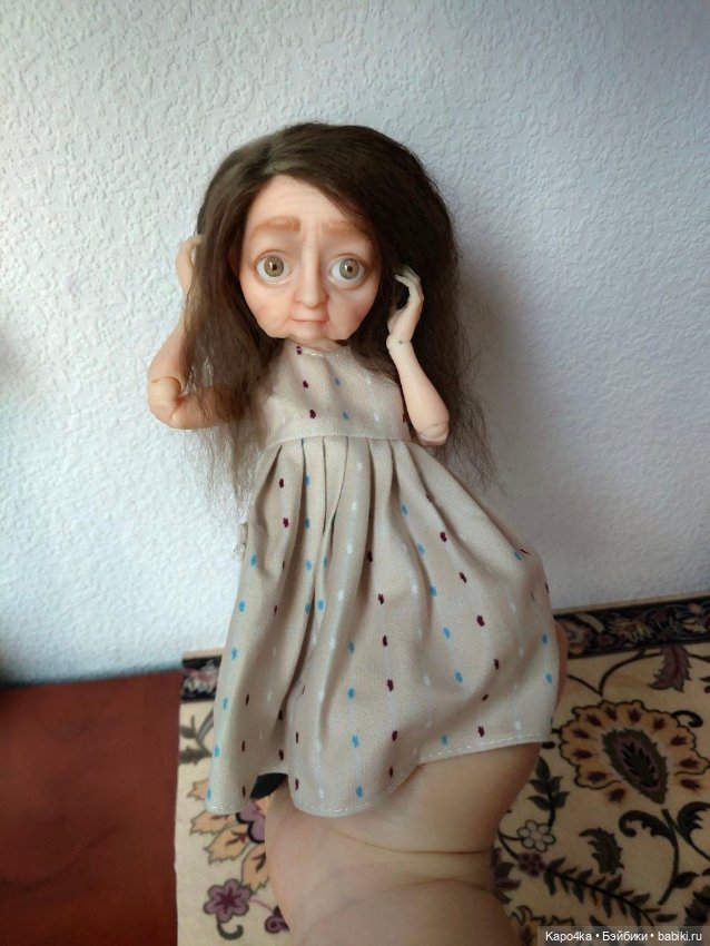 Шарнирная BJD бабушка 29 см (фото 6)