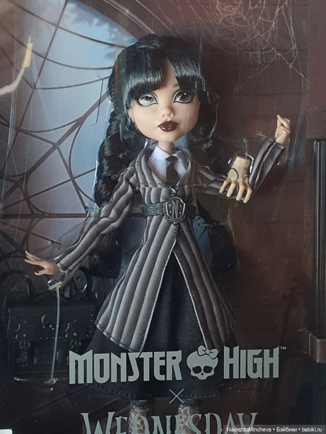 Уэнсдей Аддамс (Wednesday Addams) Monster High, НРФБ (фото 8)
