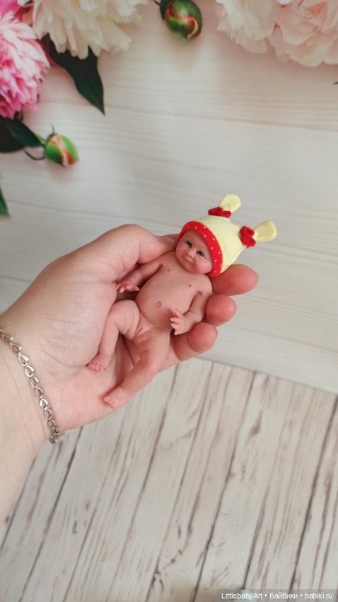 Силиконовая малышка 11 см (фото 6)