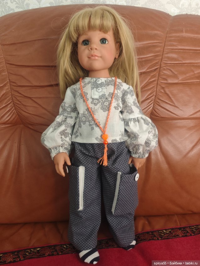 Наряд для кукол Готц и Цвергназе (фото 6)